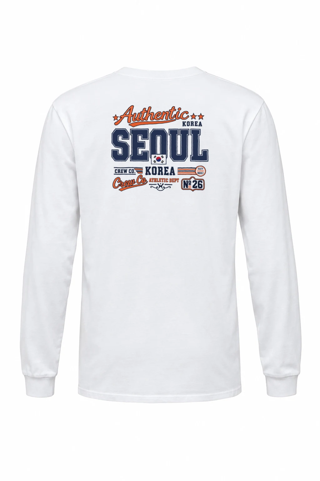 "Seoul Athletic Dept" Unisex Longsleeve T-shirt | Gildan 2400
