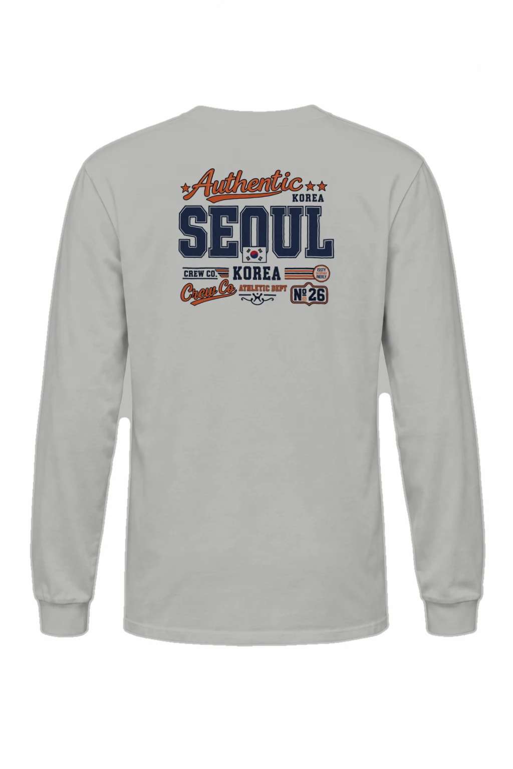 "Seoul Athletic Dept" Unisex Longsleeve T-shirt | Gildan 2400
