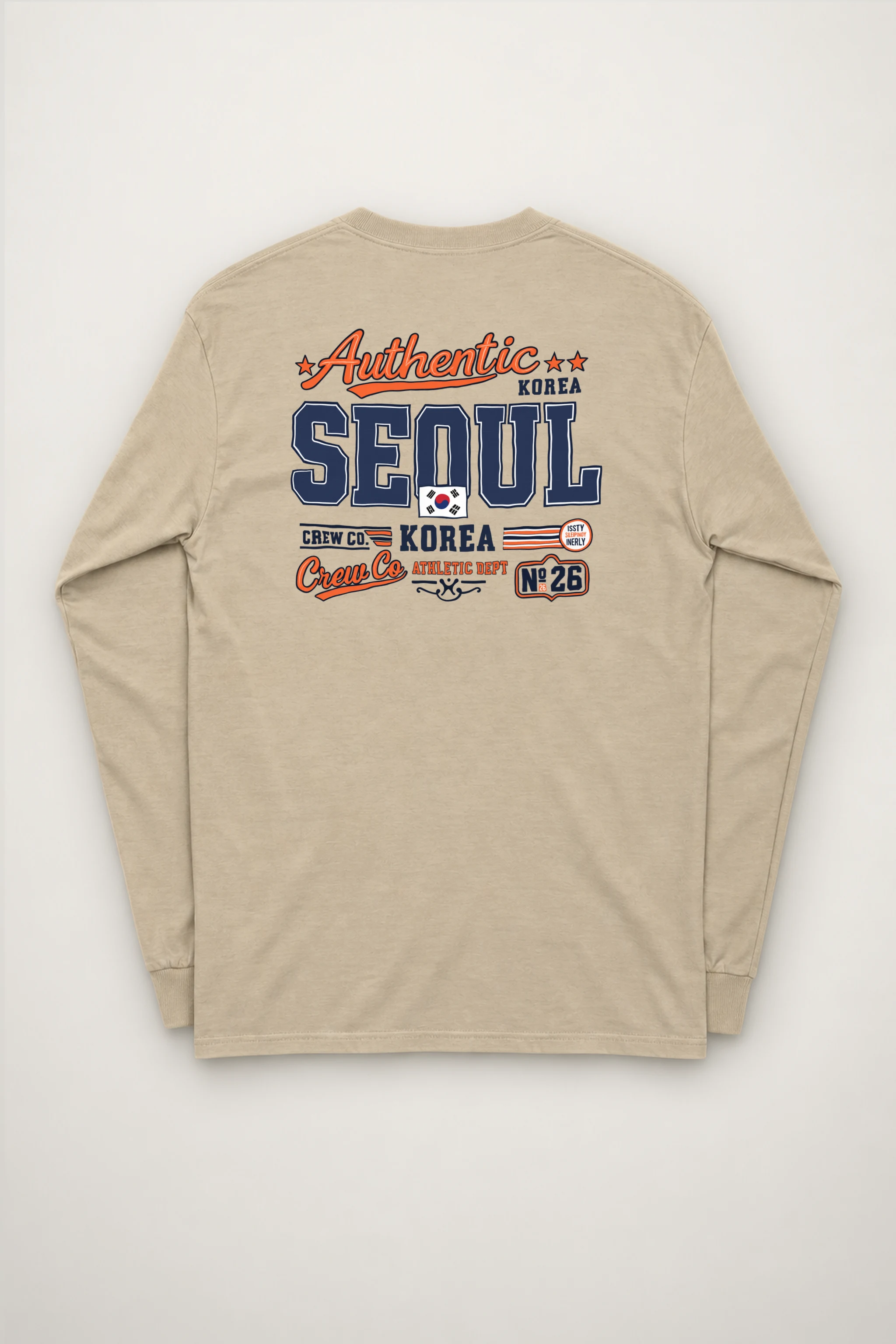 "Seoul Athletic Dept" Unisex Longsleeve T-shirt