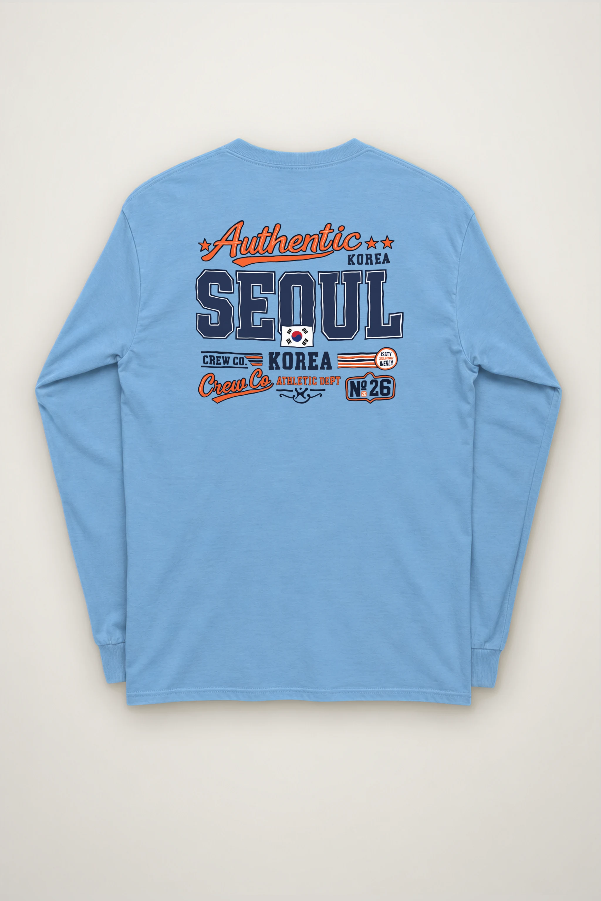 "Seoul Athletic Dept" Unisex Longsleeve T-shirt