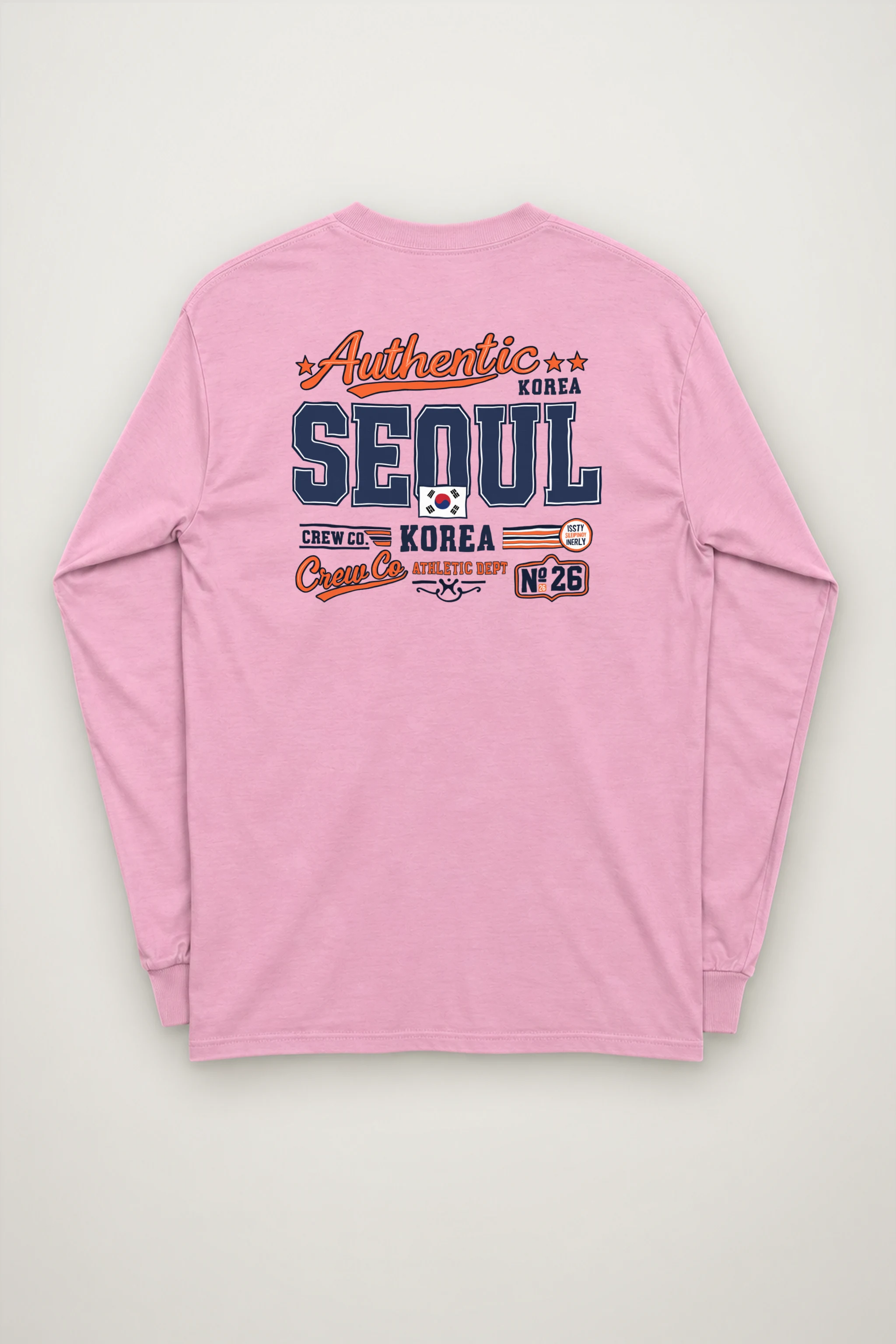 "Seoul Athletic Dept" Unisex Longsleeve T-shirt