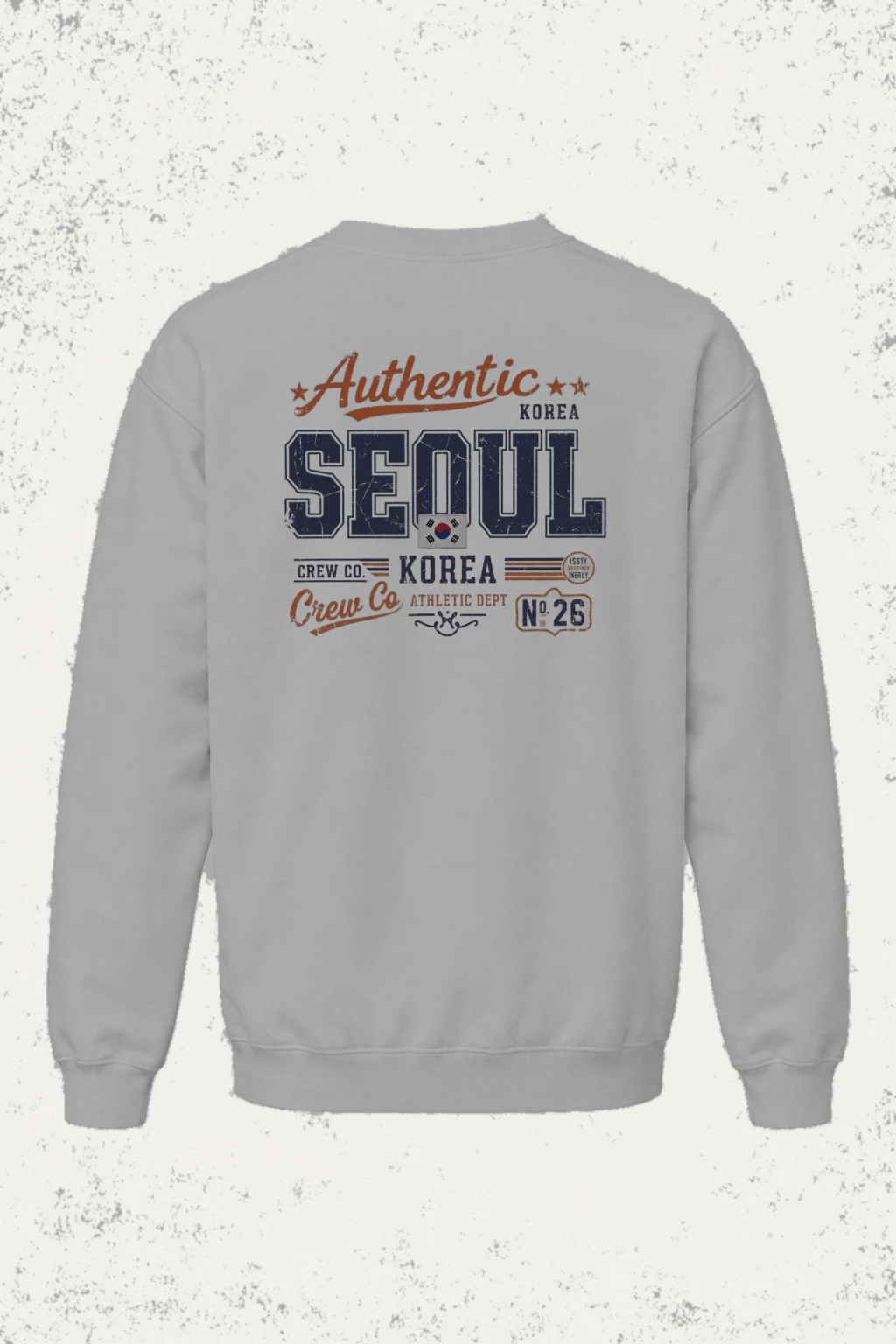 "Seoul Athletic Dept" Unisex Sponge Fleece Crewneck Sweatshirt | Bella + Canvas 3901