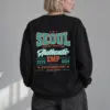 "Seoul Athletics Emblem" Heavy Blend Unisex Crewneck Sweatshirt | Gildan 18000