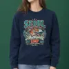 "Seoul University Sports Team" Heavy Blend Unisex Crewneck Sweatshirt