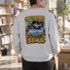 "Seoul Awaits" Heavy Blend Unisex Crewneck Sweatshirt | Gildan 18000