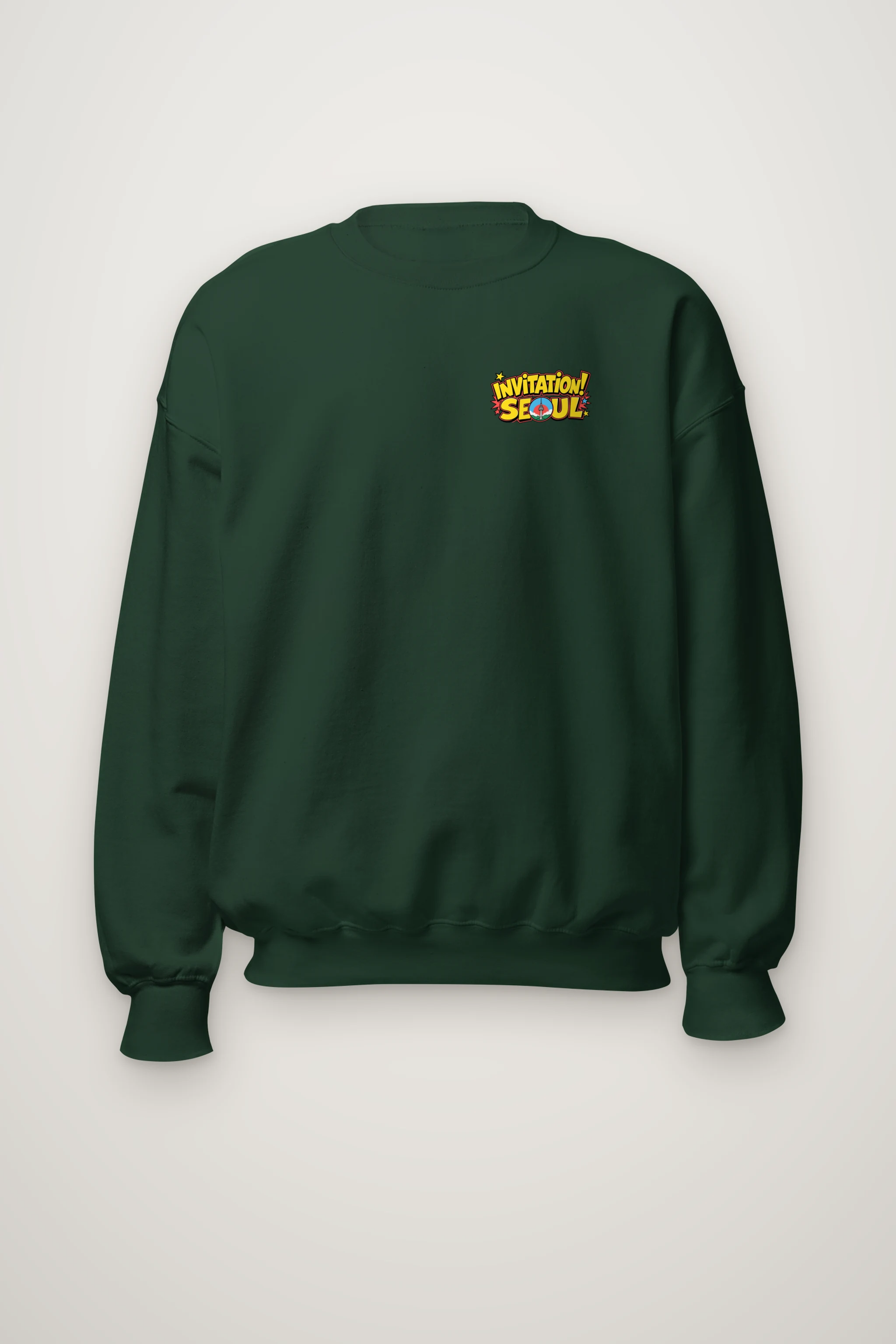 "Seoul Awaits" Heavy Blend Unisex Crewneck Sweatshirt