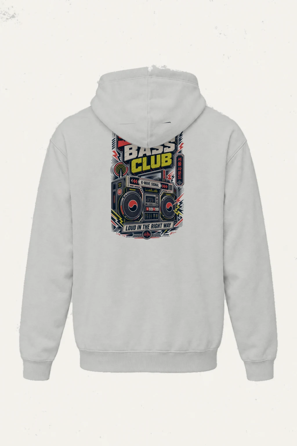 "Seoul Bass Club" Heavy Blend Unisex Pullover Hoodie | Gildan 18500