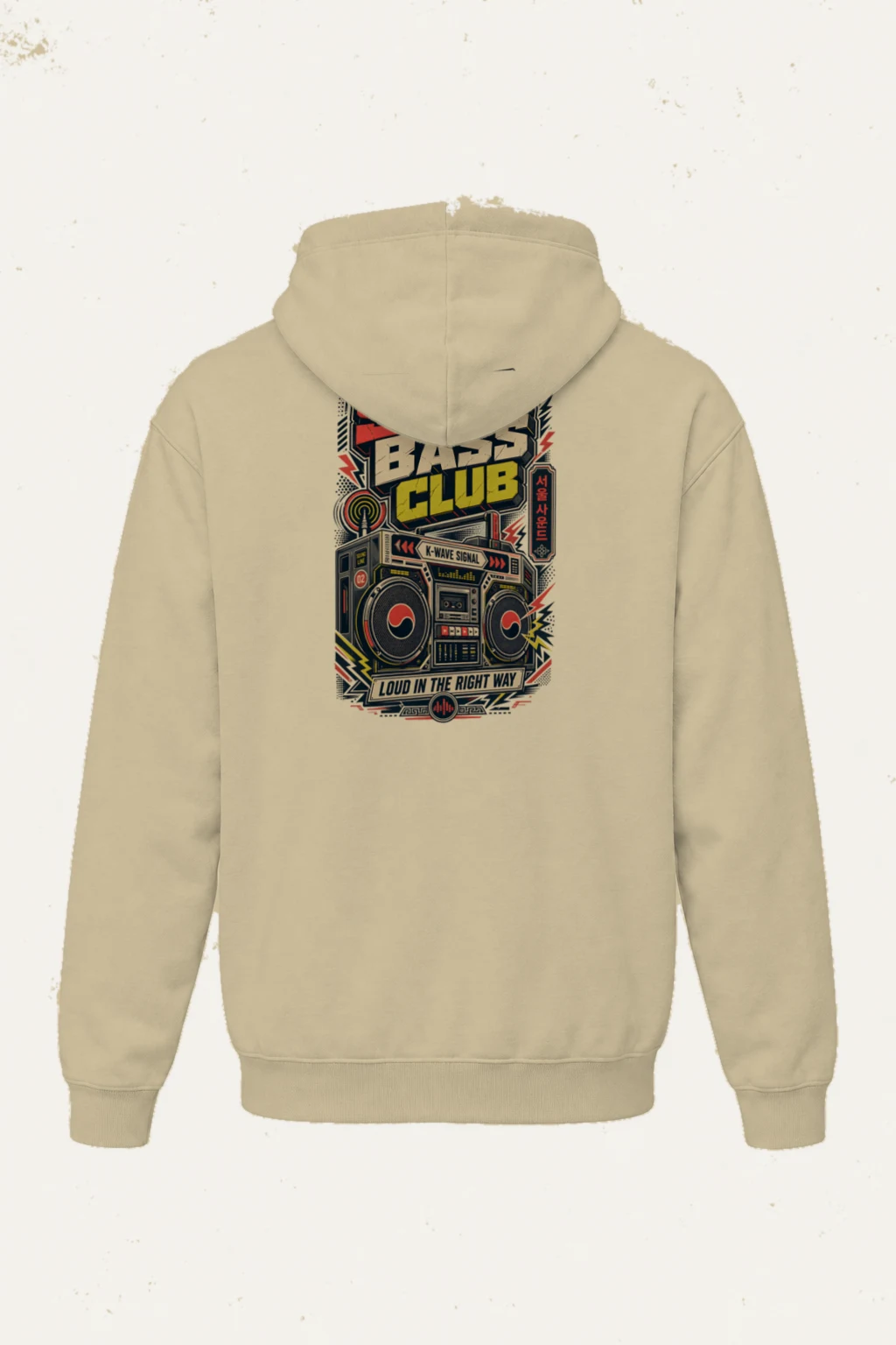"Seoul Bass Club" Heavy Blend Unisex Pullover Hoodie | Gildan 18500