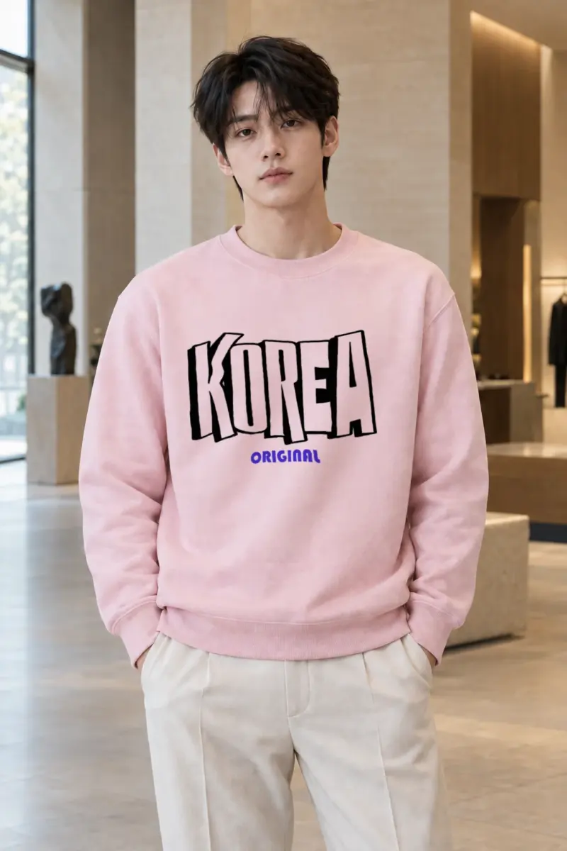 "Seoul Block Signal" Heavy Blend Unisex Crewneck Sweatshirt | Gildan 18000