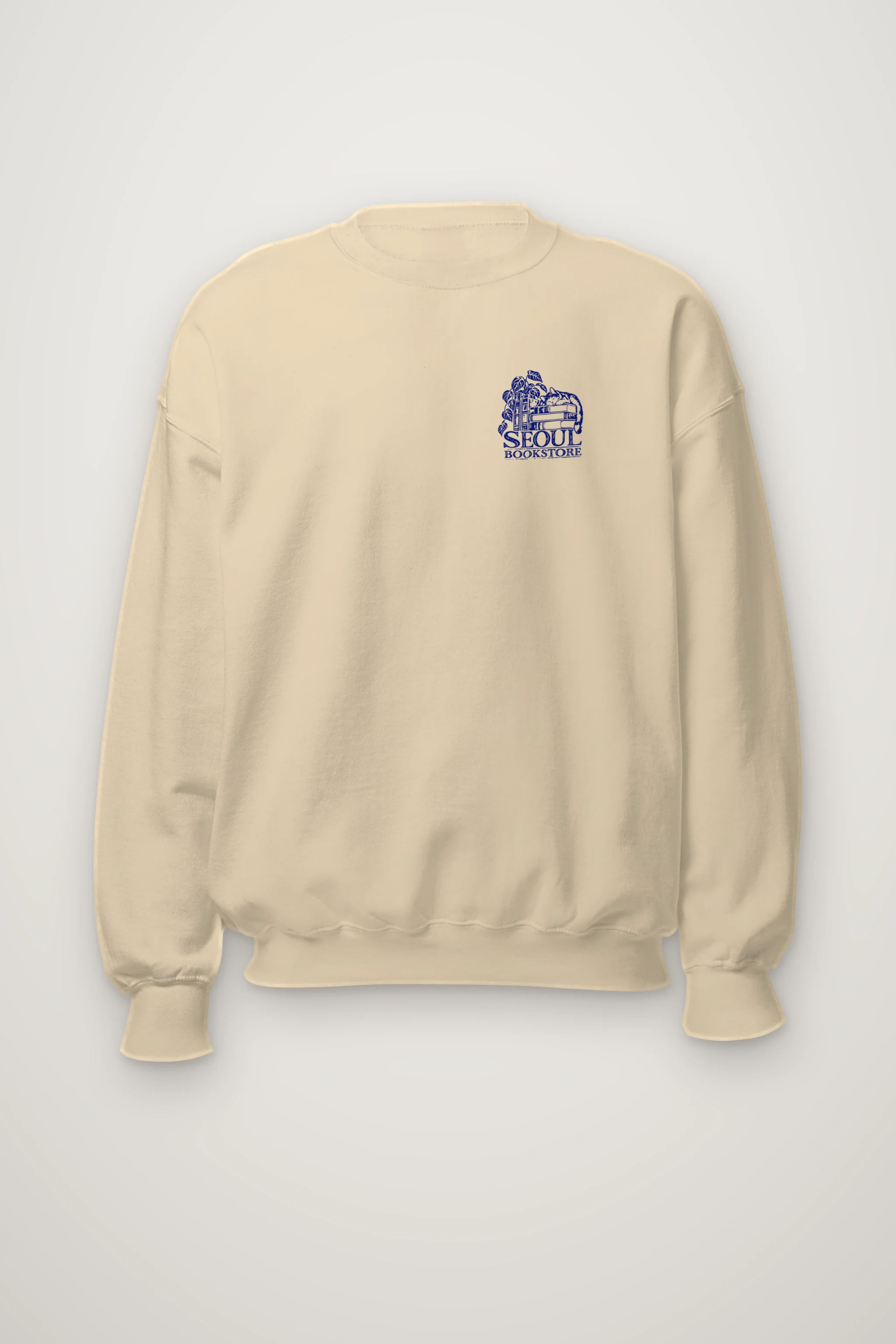 "Seoul Bookstore" Heavy Blend Unisex Crewneck Sweatshirt