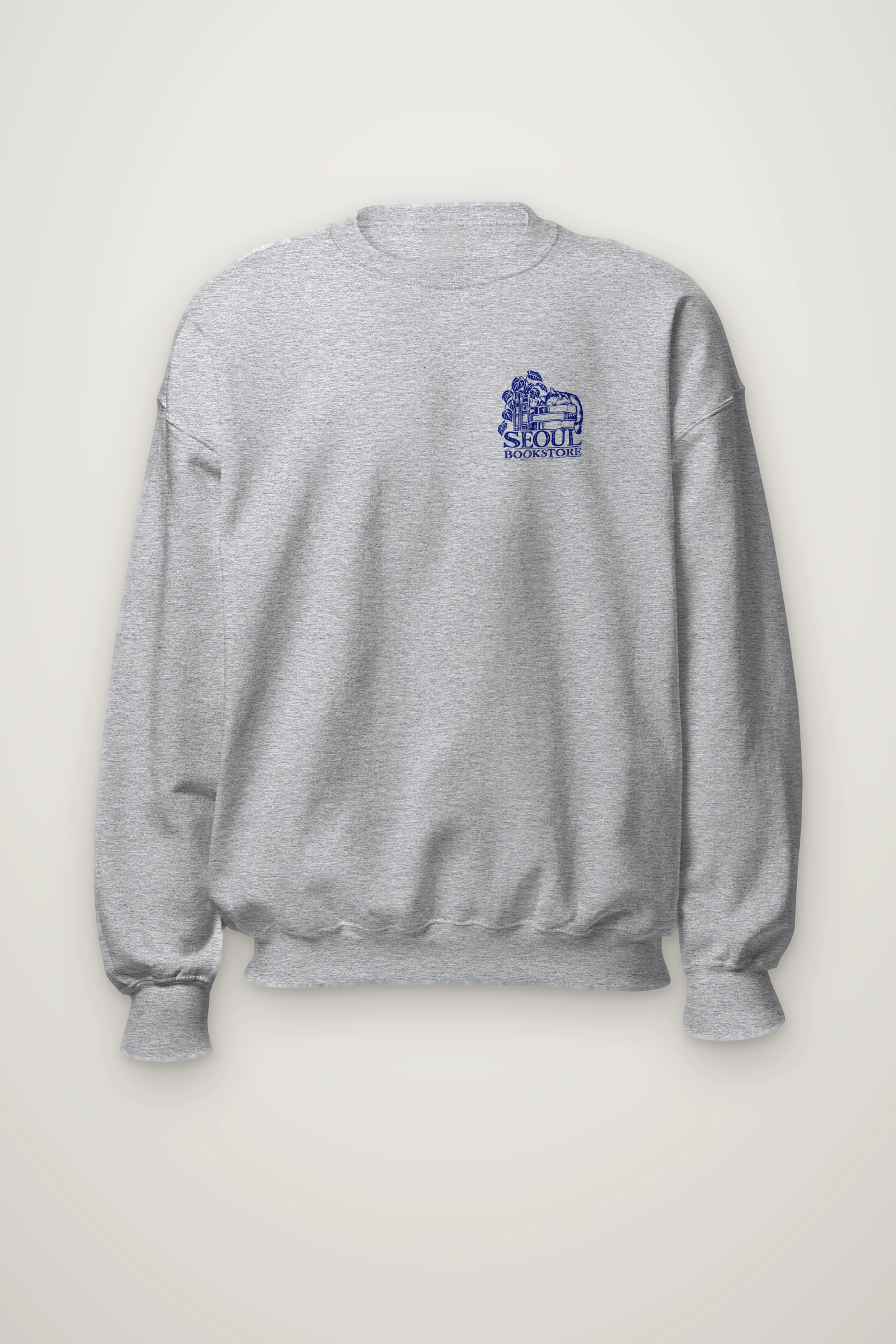 "Seoul Bookstore" Heavy Blend Unisex Crewneck Sweatshirt