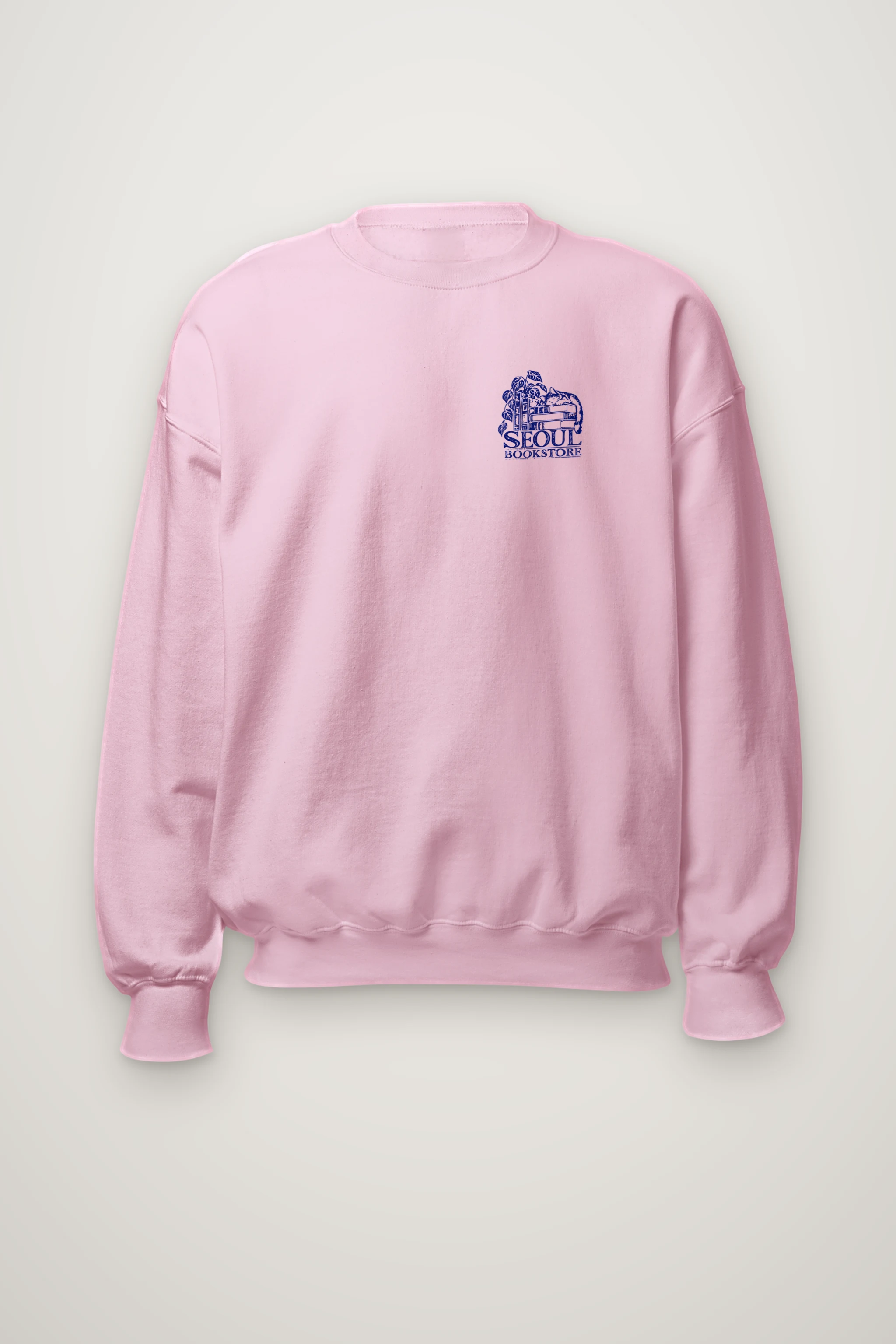 "Seoul Bookstore" Heavy Blend Unisex Crewneck Sweatshirt