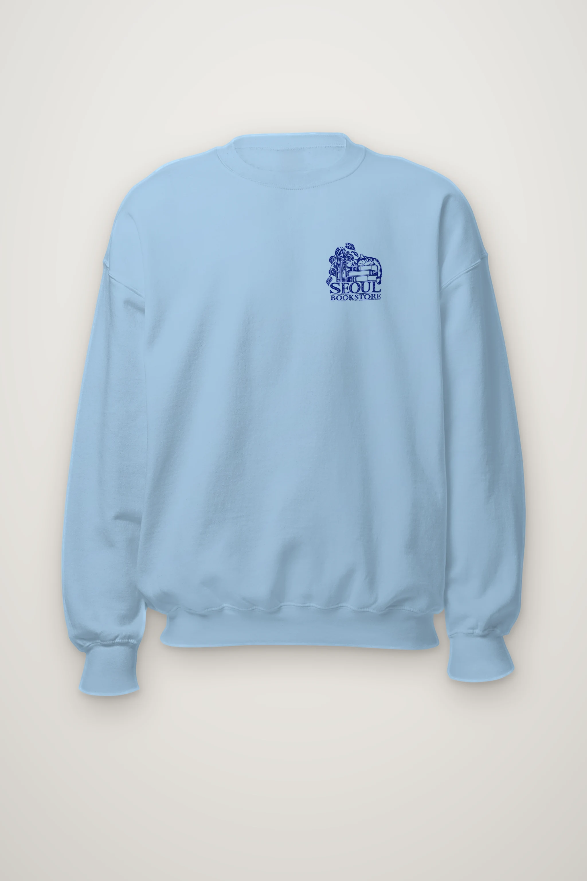 "Seoul Bookstore" Heavy Blend Unisex Crewneck Sweatshirt