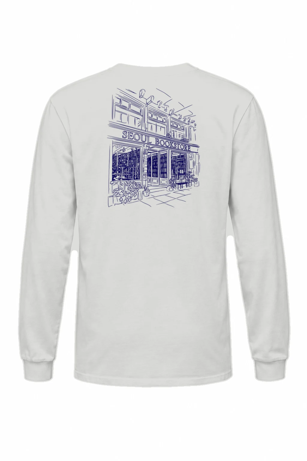"Seoul Bookstore" Unisex Longsleeve T-shirt | Gildan 2400