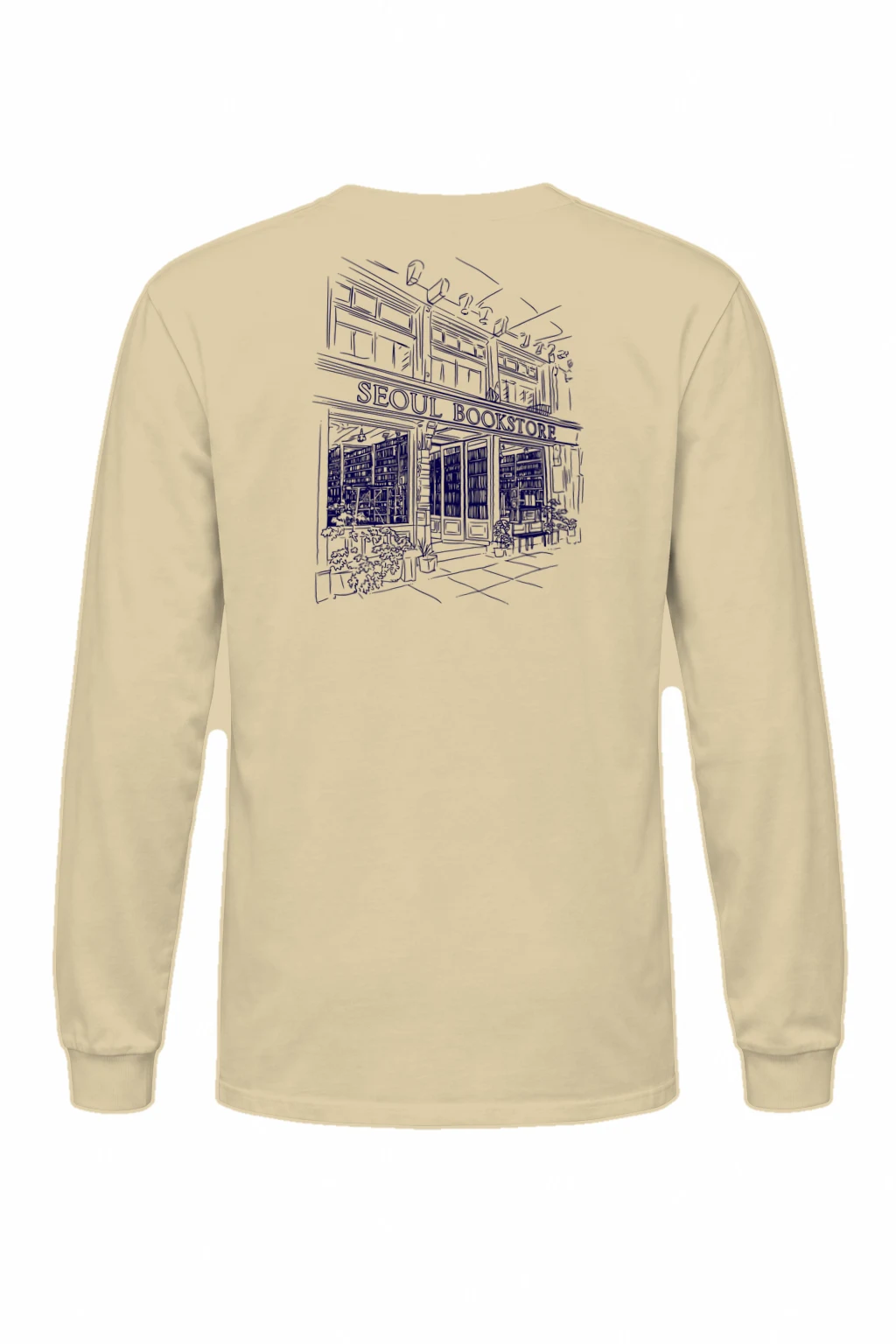 "Seoul Bookstore" Unisex Longsleeve T-shirt | Gildan 2400