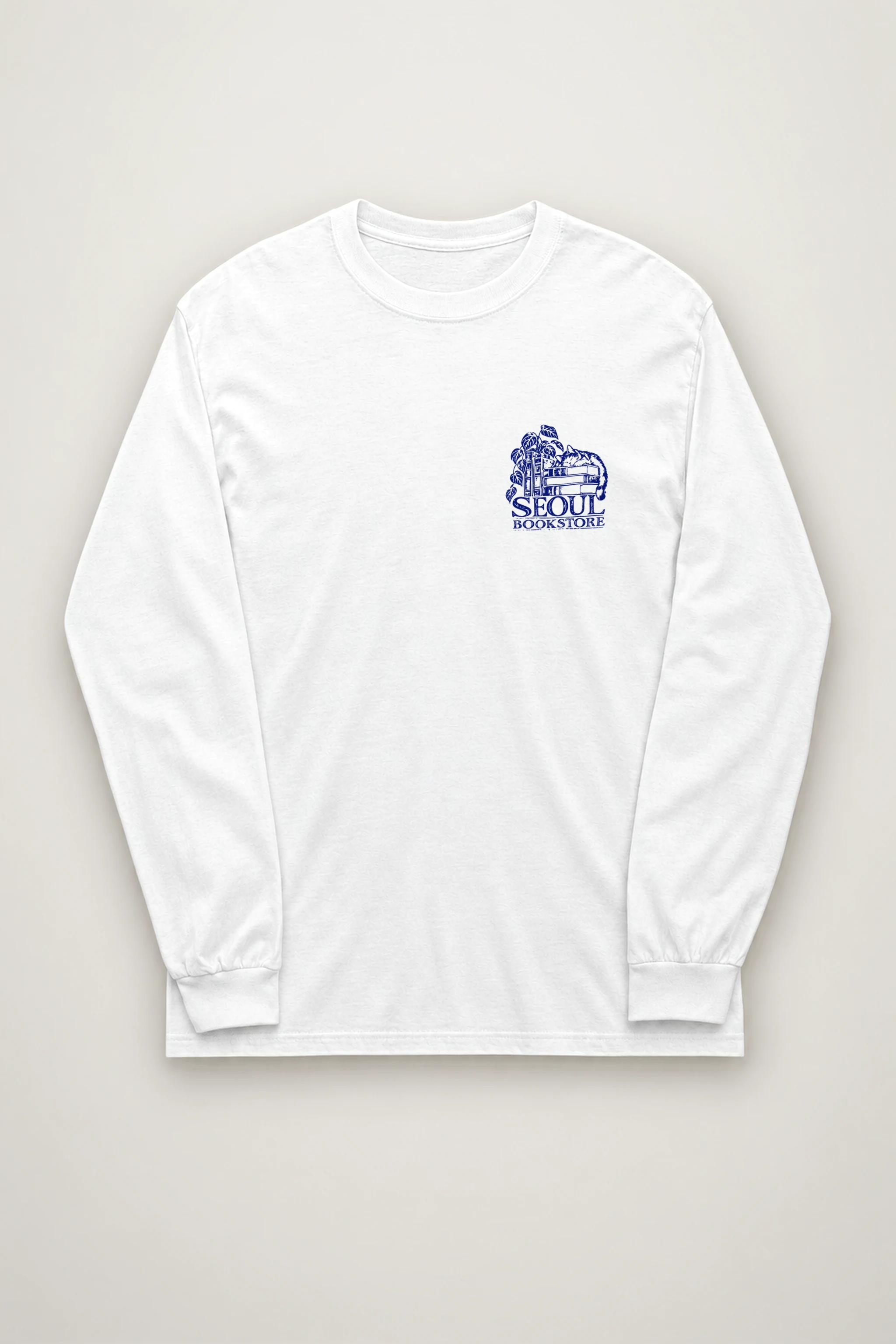 "Seoul Bookstore" Unisex Longsleeve T-shirt