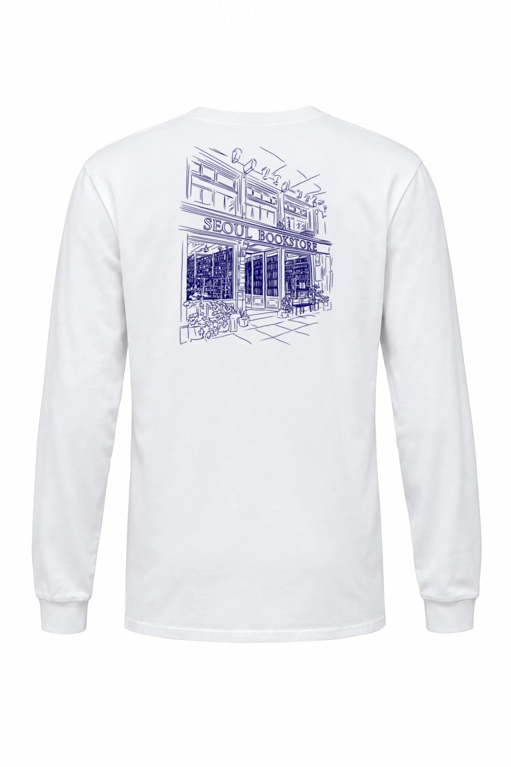 "Seoul Bookstore" Unisex Longsleeve T-shirt | Gildan 2400