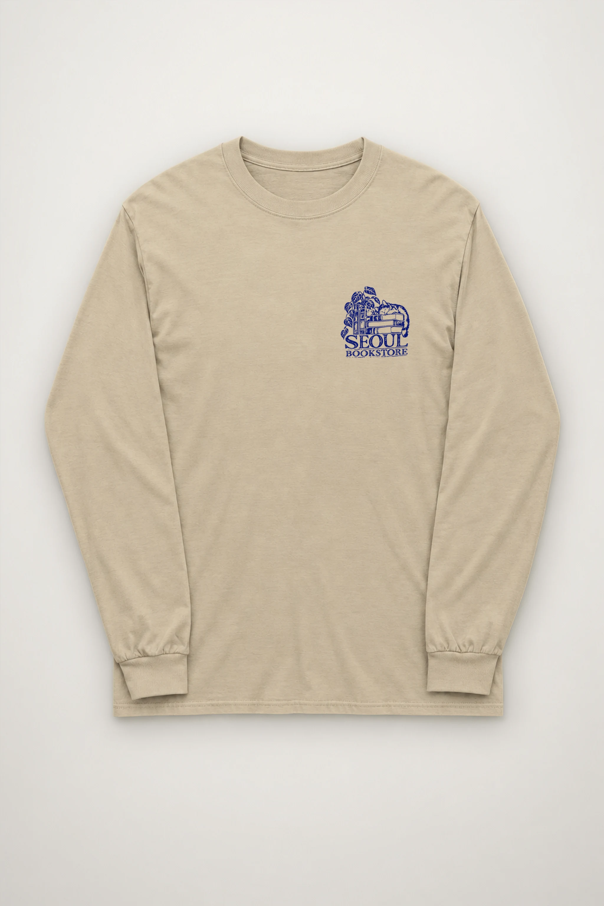 "Seoul Bookstore" Unisex Longsleeve T-shirt