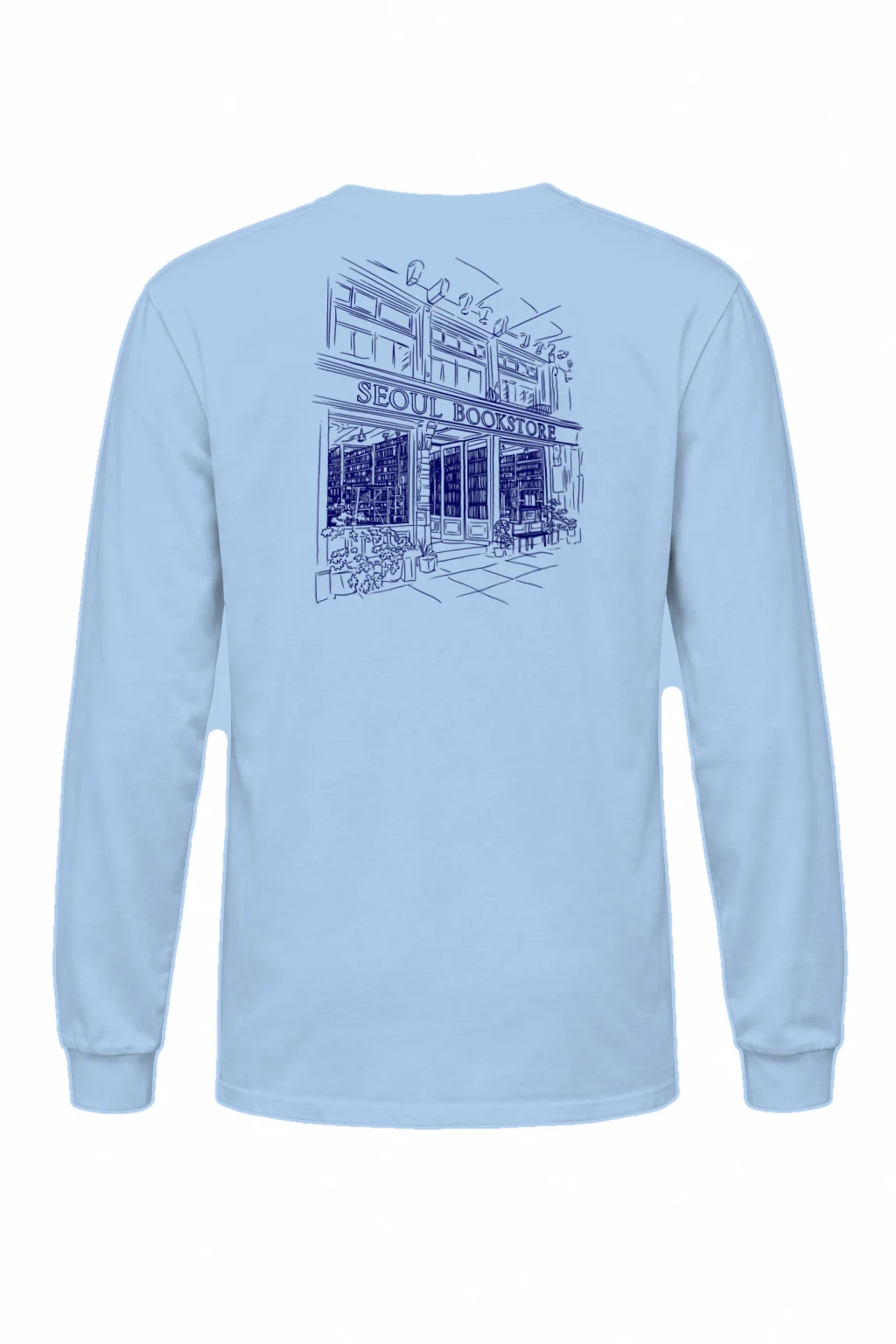 "Seoul Bookstore" Unisex Longsleeve T-shirt | Gildan 2400