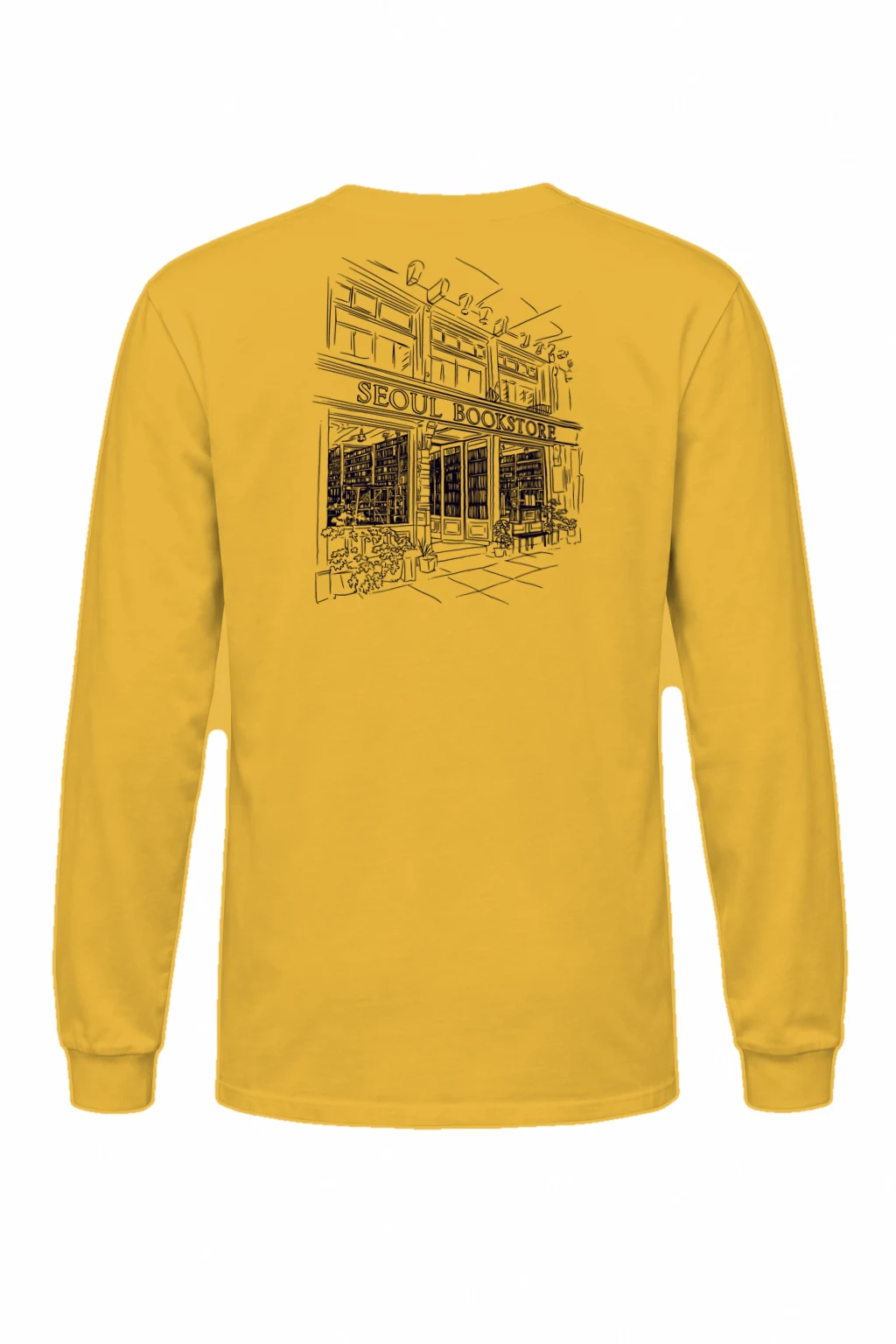 "Seoul Bookstore" Unisex Longsleeve T-shirt | Gildan 2400