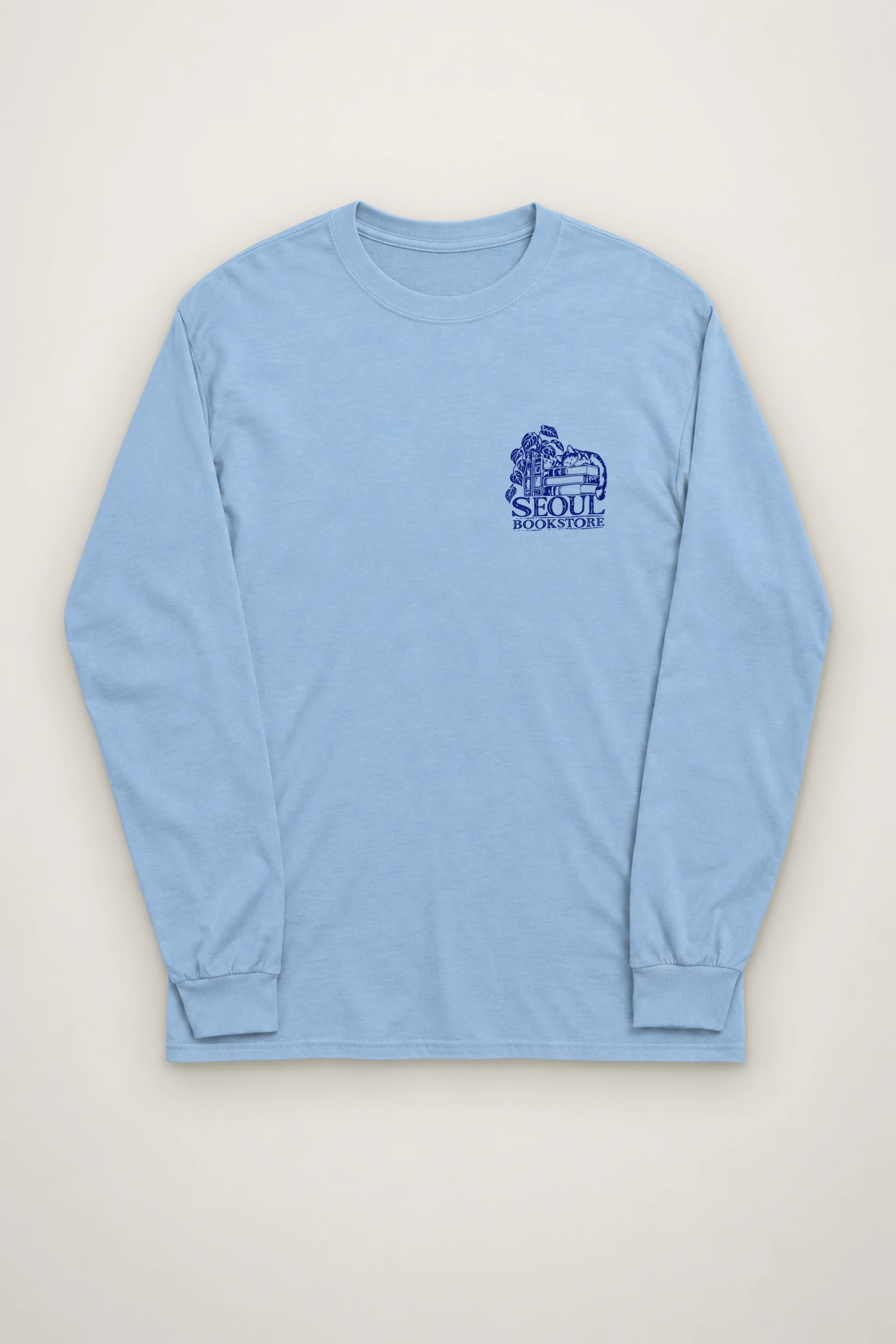 "Seoul Bookstore" Unisex Longsleeve T-shirt