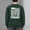 "Seoul City Sketch" Heavy Blend Unisex Crewneck Sweatshirt