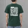 "Seoul City Sketch" Heavyweight Unisex Crewneck T-shirt
