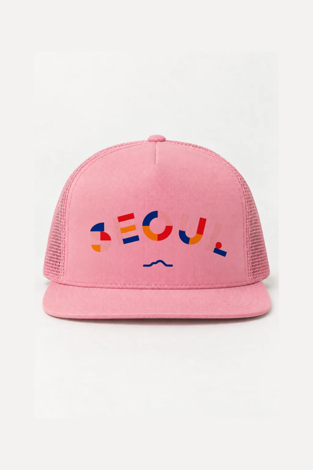 "Seoul Contour" 5 Panel Trucker Cap | Yupoong 6006