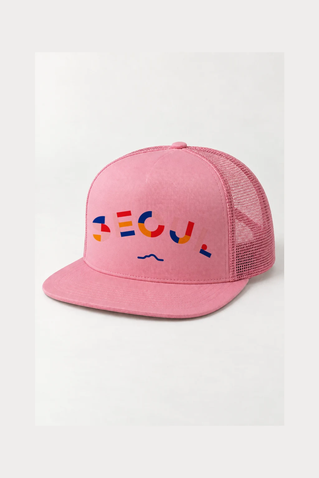 "Seoul Contour" 5 Panel Trucker Cap | Yupoong 6006