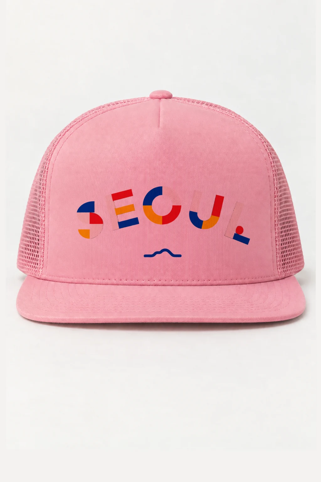 "Seoul Contour" 5 Panel Trucker Cap | Yupoong 6006