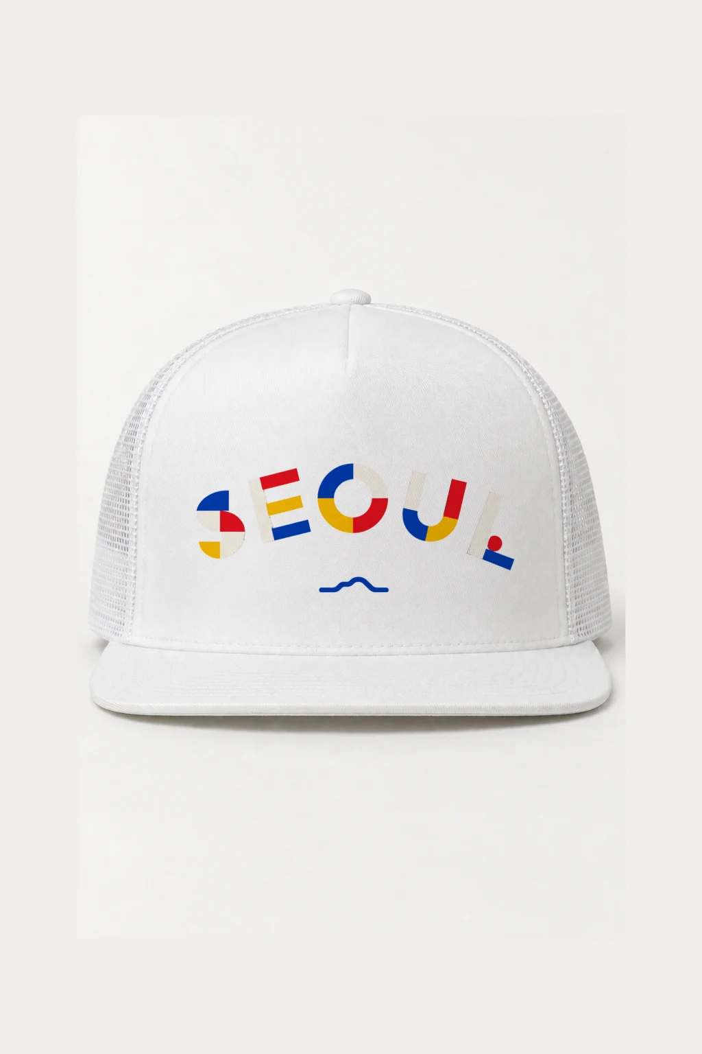"Seoul Contour" 5 Panel Trucker Cap | Yupoong 6006