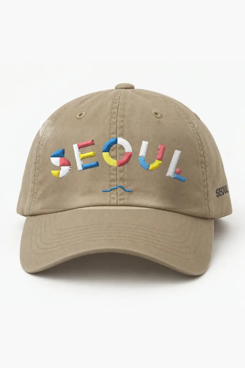 "Seoul Contour" Classic Dad Hat · Embroidered