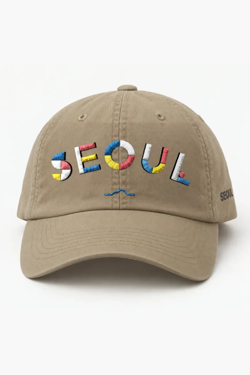 "Seoul Contour" Classic Dad Hat · Embroidered
