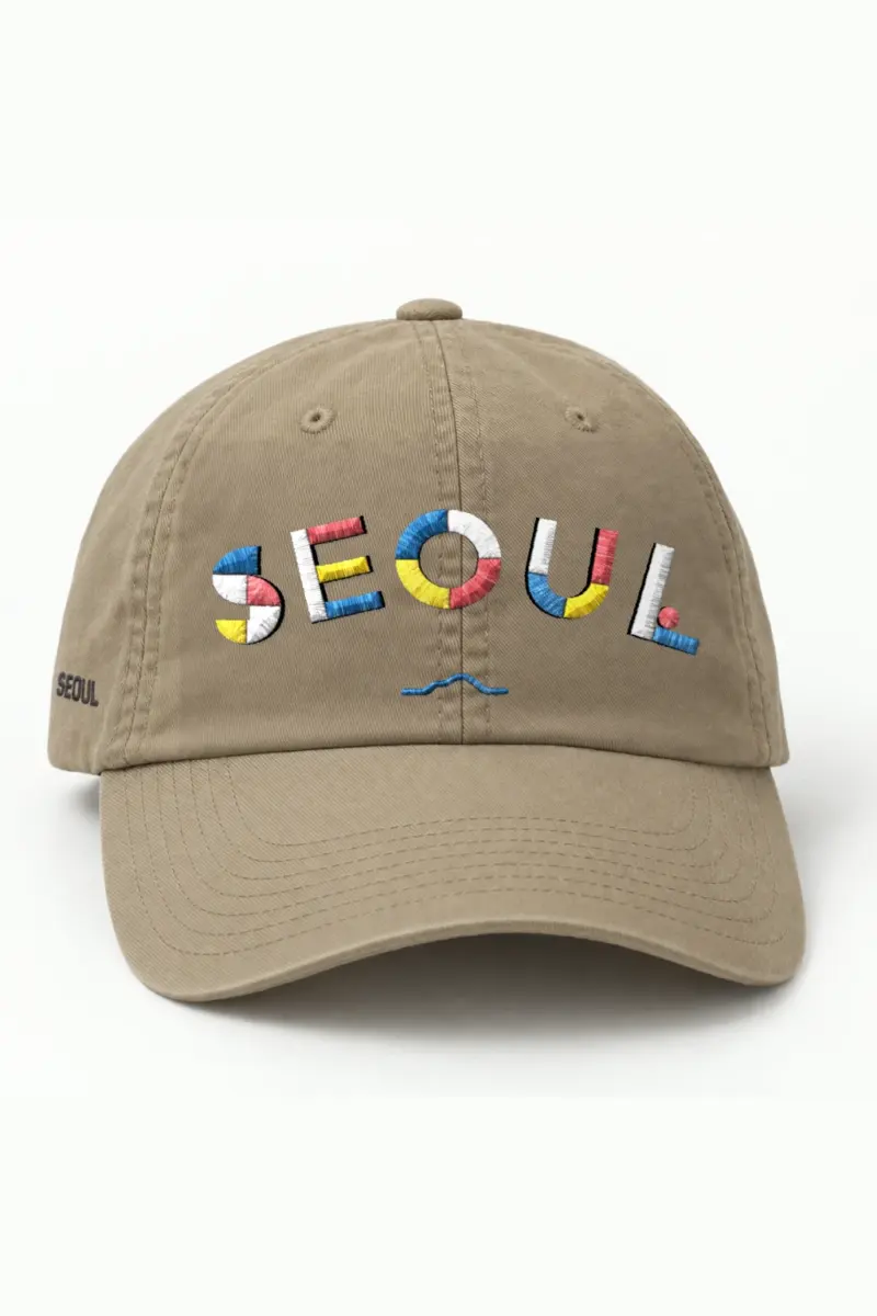 "Seoul Contour" Classic Dad Hat · Embroidered