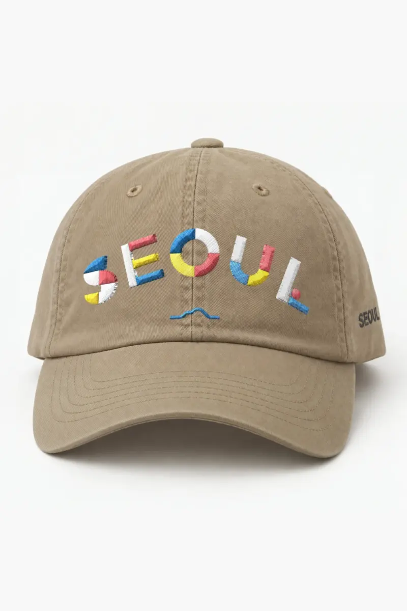 "Seoul Contour" Classic Dad Hat · Embroidered