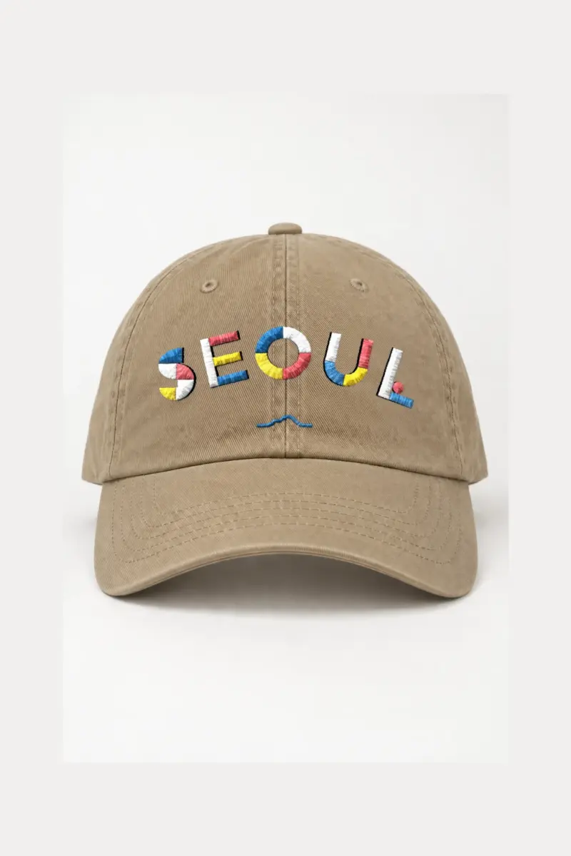 "Seoul Contour" Classic Dad Hat · Embroidered | Yupoong 6245CM