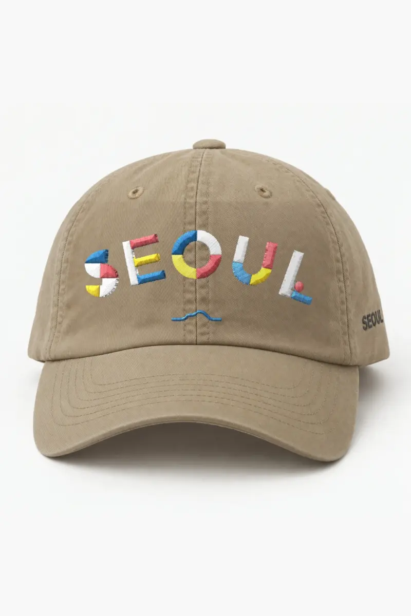 "Seoul Contour" Classic Dad Hat · Embroidered