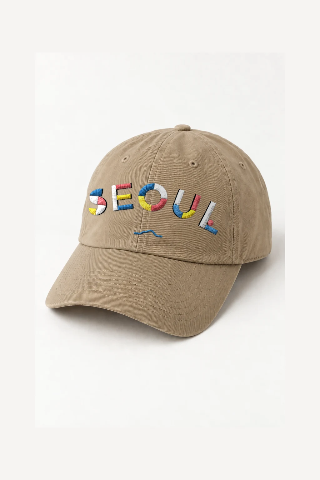 "Seoul Contour" Classic Dad Hat · Embroidered | Yupoong 6245CM