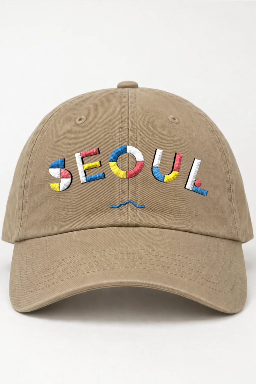 "Seoul Contour" Classic Dad Hat · Embroidered | Yupoong 6245CM