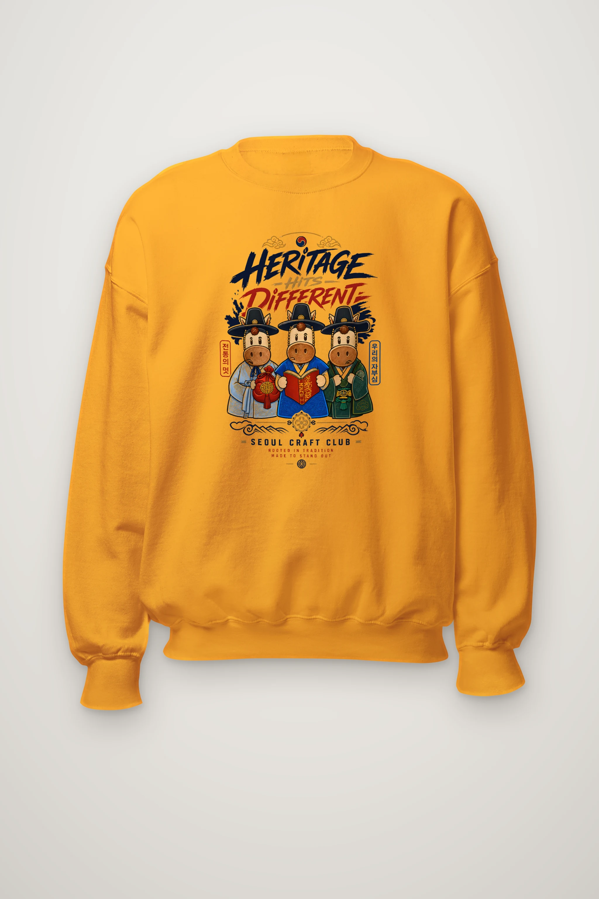 "Seoul Craft Club" Heavy Blend Unisex Crewneck Sweatshirt