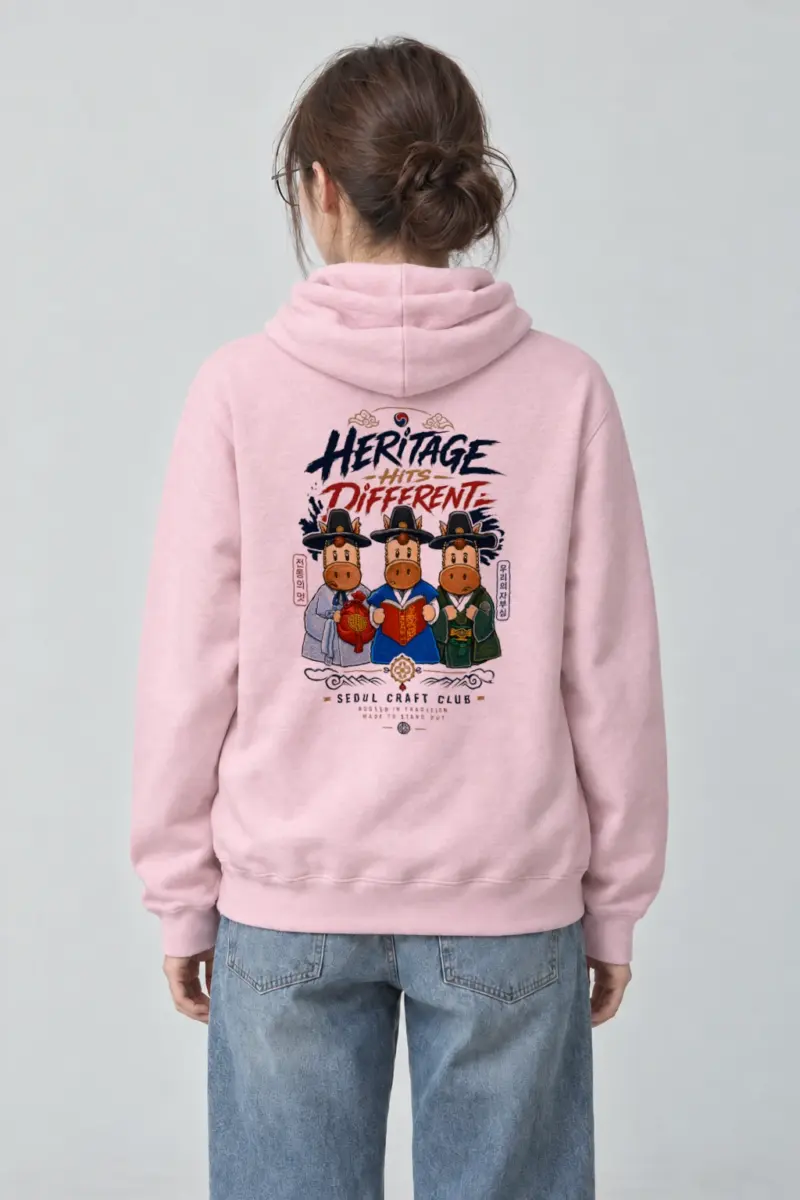 "Seoul Craft Club" Heavy Blend Unisex Pullover Hoodie