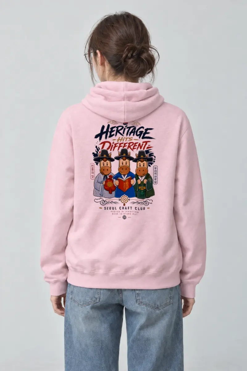 "Seoul Craft Club" Heavy Blend Unisex Pullover Hoodie