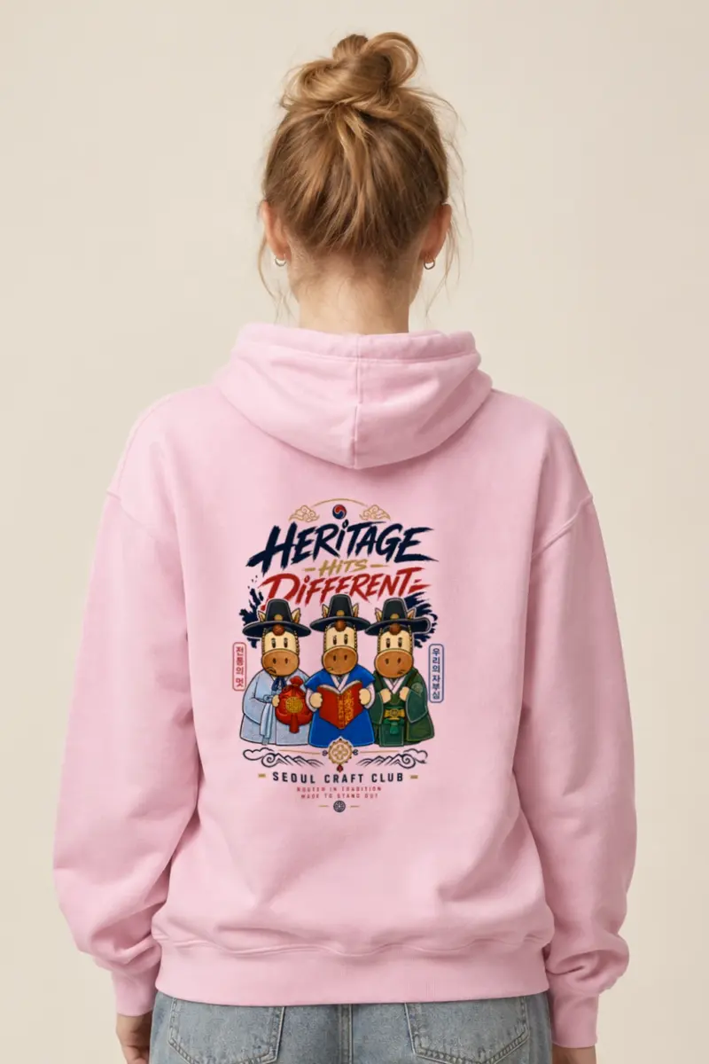 "Seoul Craft Club" Heavy Blend Unisex Pullover Hoodie