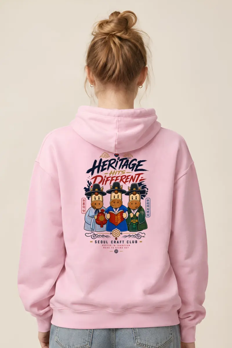 "Seoul Craft Club" Heavy Blend Unisex Pullover Hoodie