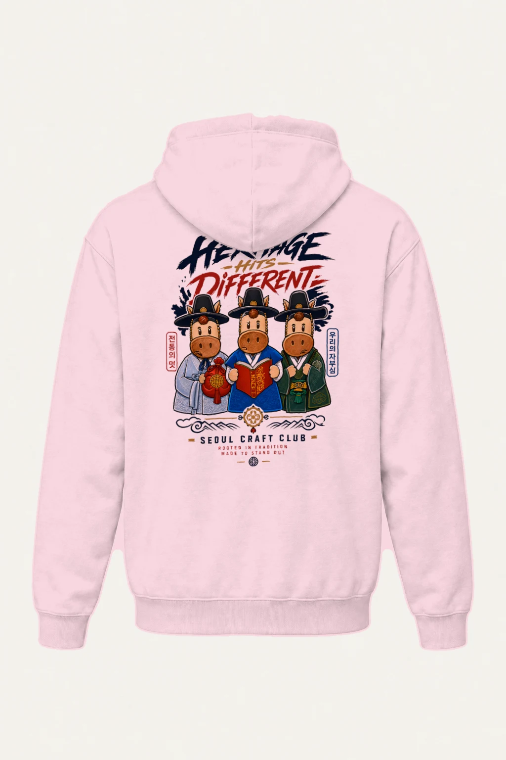 "Seoul Craft Club" Heavy Blend Unisex Pullover Hoodie