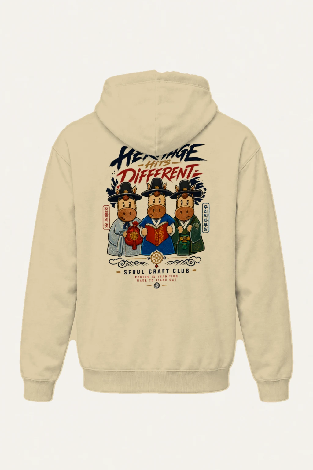 "Seoul Craft Club" Heavy Blend Unisex Pullover Hoodie