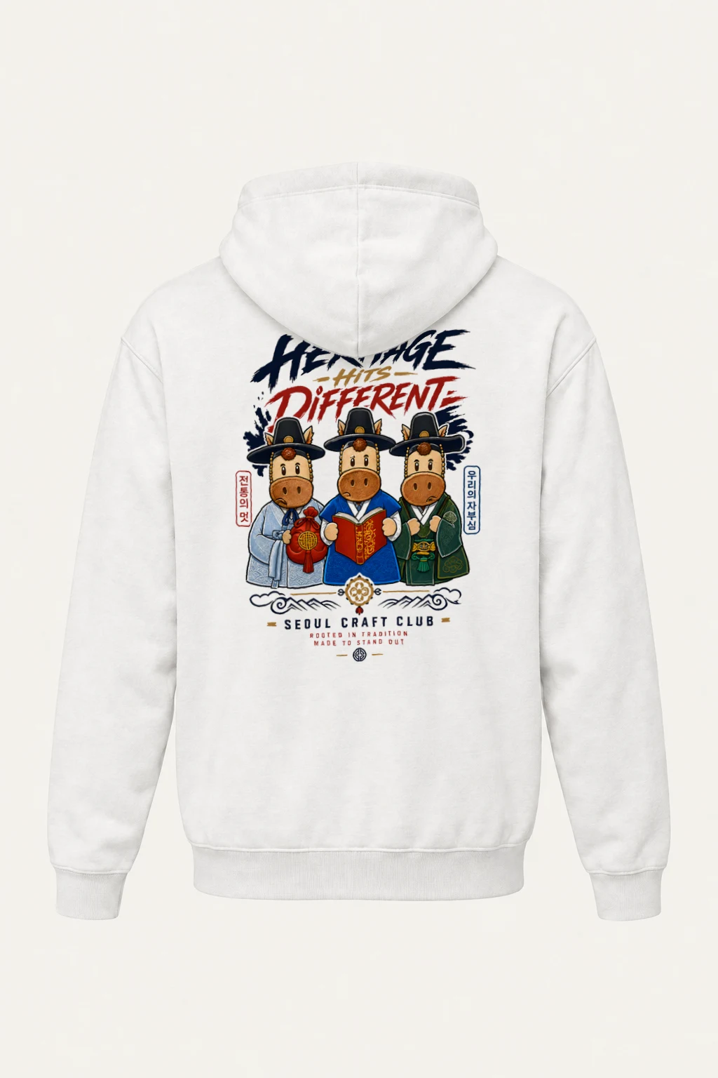 "Seoul Craft Club" Heavy Blend Unisex Pullover Hoodie