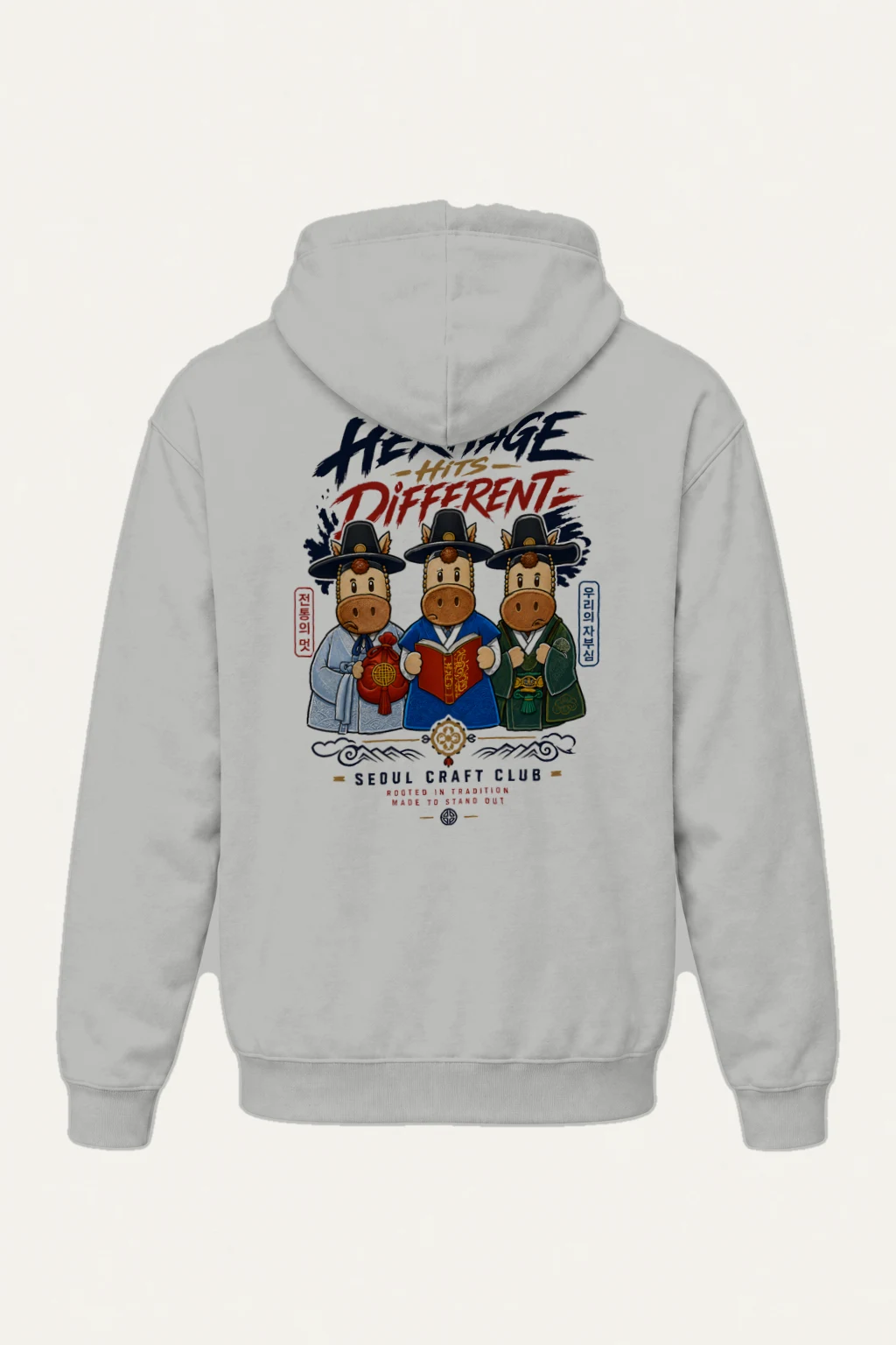 "Seoul Craft Club" Heavy Blend Unisex Pullover Hoodie
