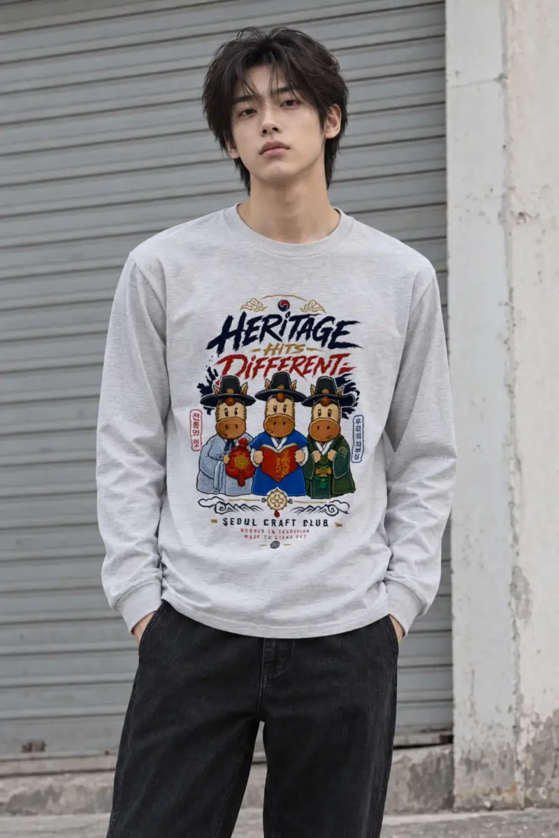 "Seoul Craft Club" Unisex Longsleeve T-shirt
