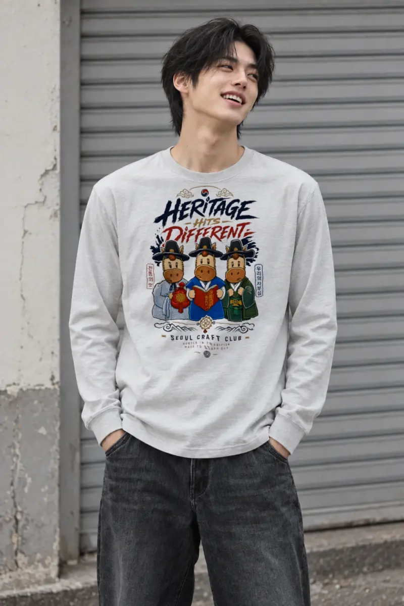 "Seoul Craft Club" Unisex Longsleeve T-shirt